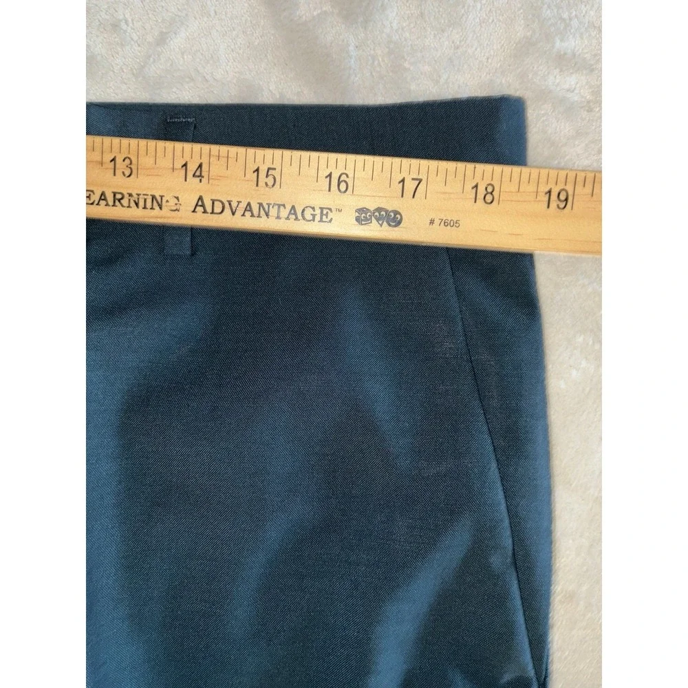Gucci Uniform Suit Men's 44 Green Wool Mohair Double Breasted *altered, pants 46